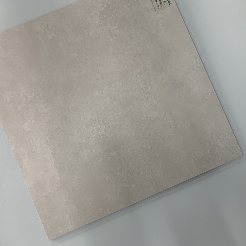 60x60cm สีธรรมดา Matt เต็มร่างกายกระเบื้องพอร์ซเลนเคลือบชนบทสำหรับห้องนั่งเล่น