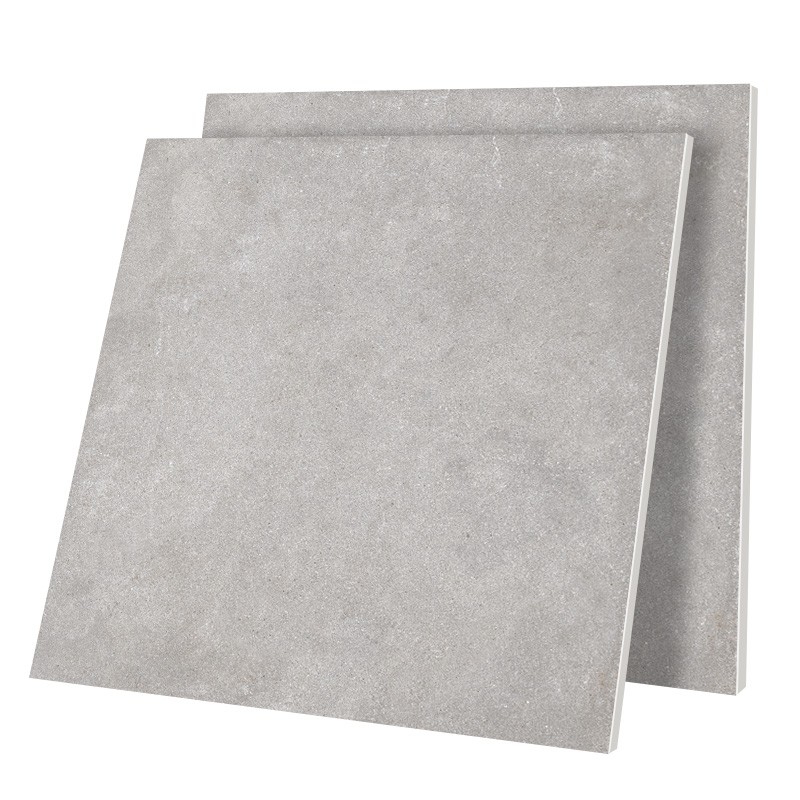 กระเบื้องพอร์ซเลนเคลือบกันลื่น 600x600 มม. กระเบื้องปูพื้นซีเมนต์สำหรับห้องครัว / ห้องน้ำ