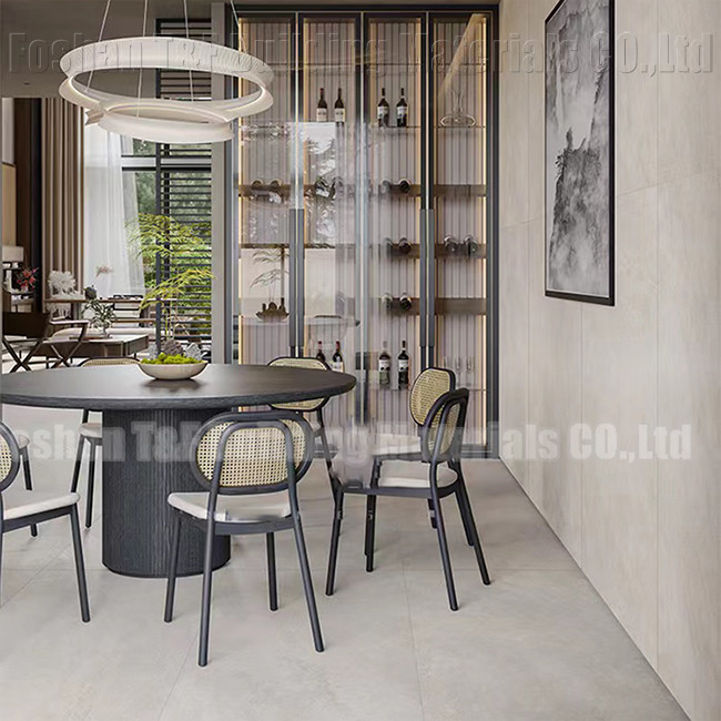 โปรเซลีนไม่เลื่อน 600x600 มิลลิเมตร กระเบื้องพื้นแบบบ้าน โปรโมชั่น กระเบื้องบ้านสีเหลือง