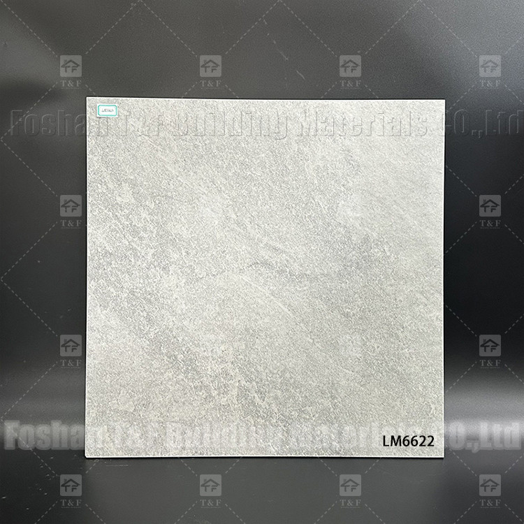 กระเบื้องเซรามิกมาร์บอร์สีเทา 60x60 มิลลิเมตร สําหรับพื้นและผนัง ห้องนอน กระเบื้องโปร์เซลีนชนบท