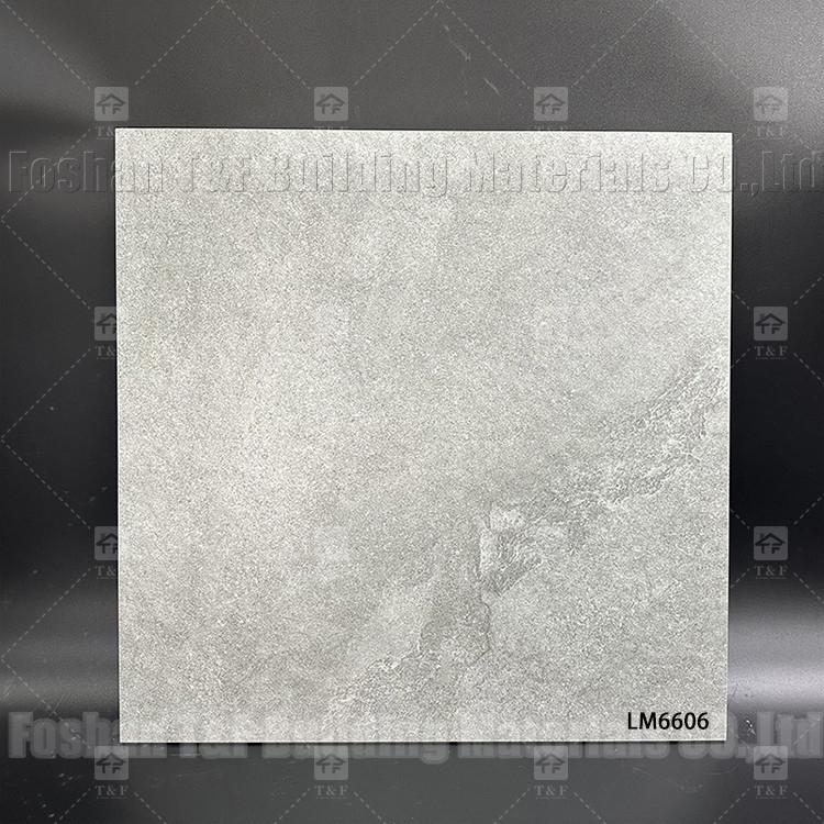 กระเบื้องเซรามิกมาร์บอร์สีเทา 60x60 มิลลิเมตร สําหรับพื้นและผนัง ห้องนอน กระเบื้องโปร์เซลีนชนบท