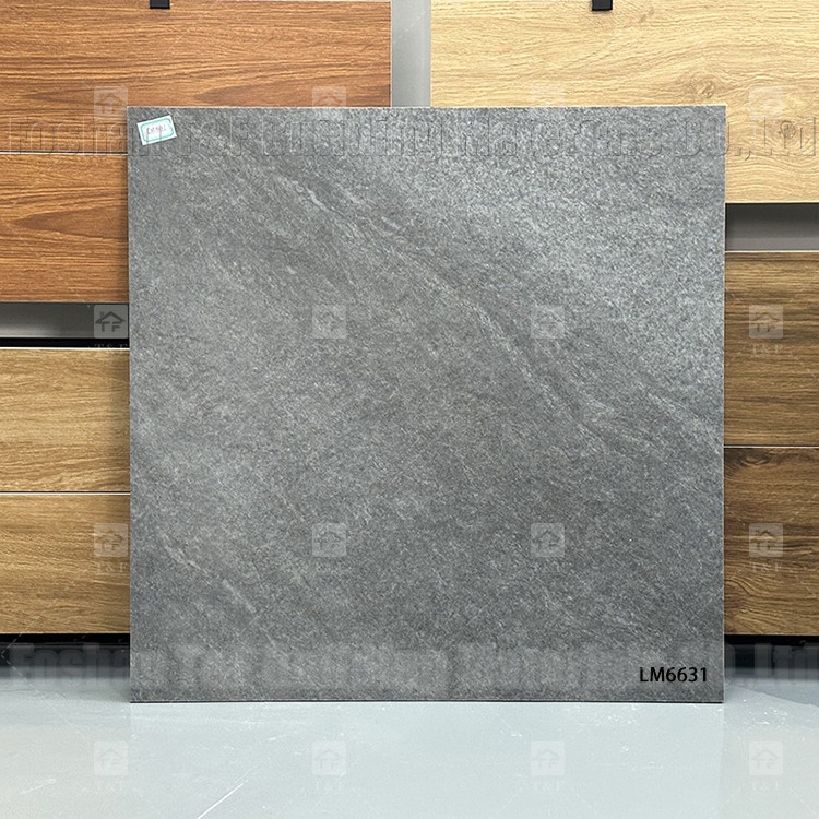 กระเบื้องเซรามิกมาร์บอร์สีเทา 60x60 มิลลิเมตร สําหรับพื้นและผนัง ห้องนอน กระเบื้องโปร์เซลีนชนบท