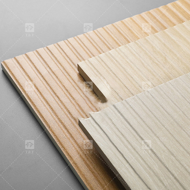 Grille Pull Trough Imitation Wood Grain กระเบื้องเซรามิค ลานระเบียง เนื้อที่หรู ผนังพื้นหลัง